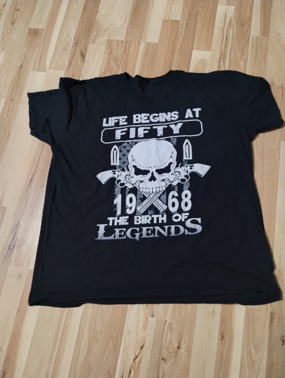 58th Birthday T For Men Skull